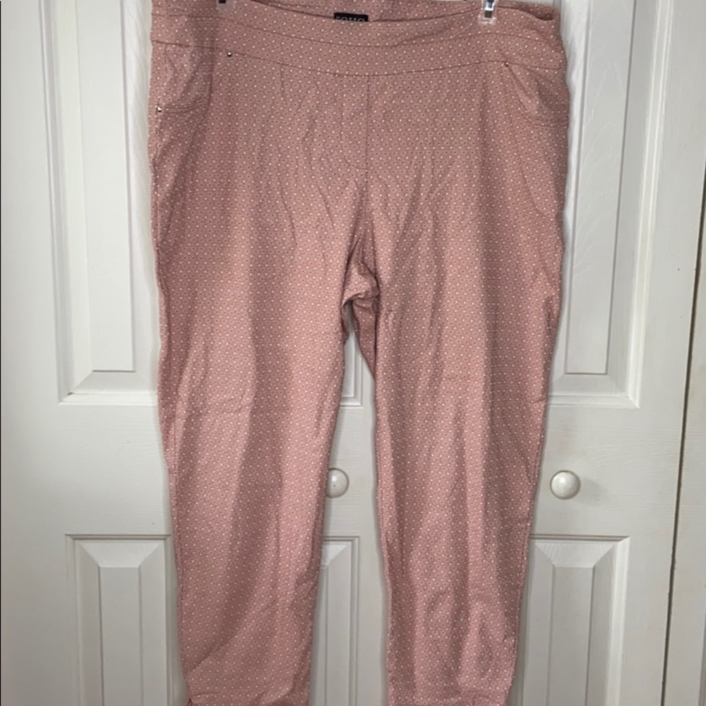 Pink Patterned Pants - image 2
